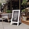 Flash Furniture Whitewashed Wooden A-Frame Magnetic Chalkboard HGWA-GDIS-CRE8-342315-GG - alternate 1